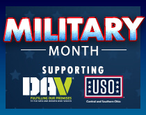 TQL Military Month supporting DAV and USO