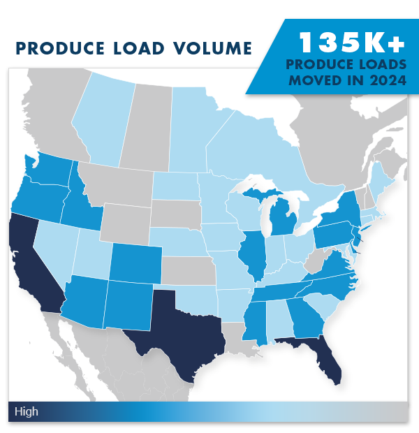Produce Heat Map