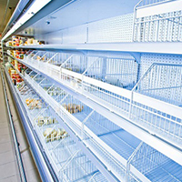 Empty supermarket shelves