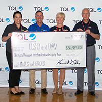 TQL's Military Month supporting USO and DAV