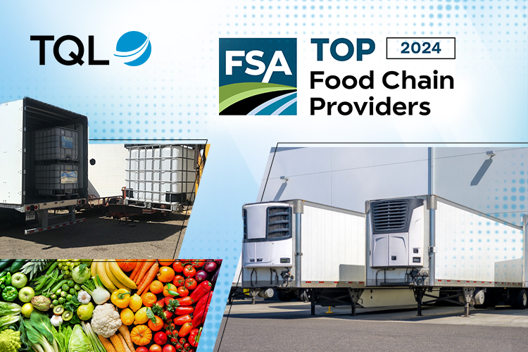 FSA Top Food Chain Logo with Truck Imagery